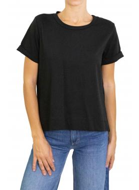 t shirt a manica corta tinta unita 